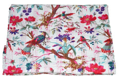 White Bird Kantha Quilt