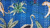Vintage Kantha Quilt