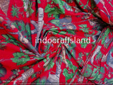 Indian Cotton Fabric – Hand Block Print Boho Fabric for Summer Dresses & Quilting
