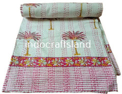 Boho Kantha Quilt