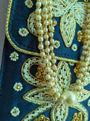 Indian Designer Mobile Phone Purse – Silk Phone Sleeve with Waist Clip & Handwork Saree Hook