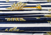 Indian Palm Tree Print Boho Fabric – 100% Cotton Cloth by 5 Yards for Curtains & Dressmaking