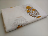 Indian Hand Block Floral Print Boho Fabric – 100% Cotton by 5 Yards for Curtains & Dressmaking