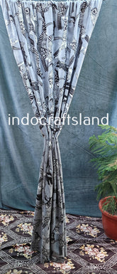 Cotton Velvet Curtains Set of 2 – Luxurious Soft Drapes with Custom Sizes