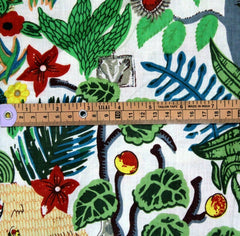 Frida Kahlo Print Boho Fabric – 100% Cotton Cloth by 5 Yards for Curtains & Dressmaking