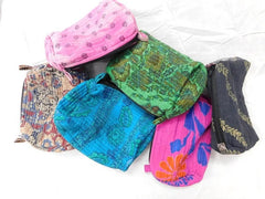Wholesale Lot – Indian Cotton Floral Toiletry Bag | Hand Block Print Travel Pouch