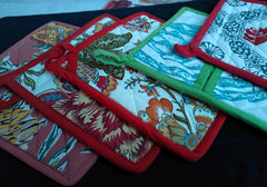 Wholesale Lot: Handmade Quilted Pocket Potholder Tutorial Using Old Towels